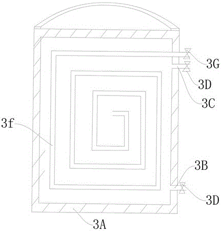 Cooling circulation system adopting liquid nitrogen cooling water for earth cooling air conditioner