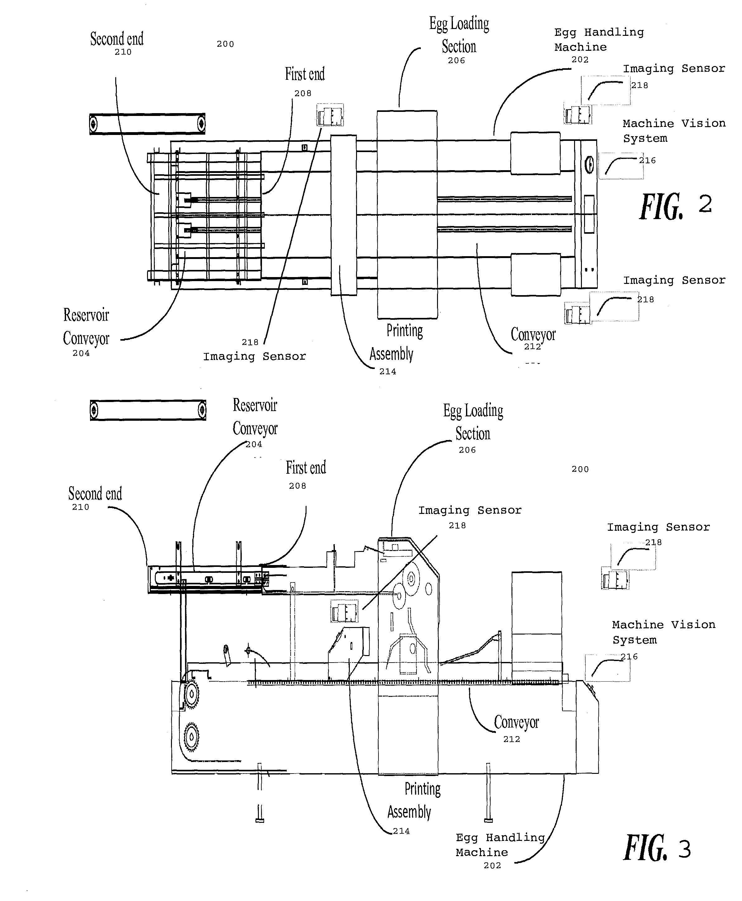 Method and system for applying ink markings on food products