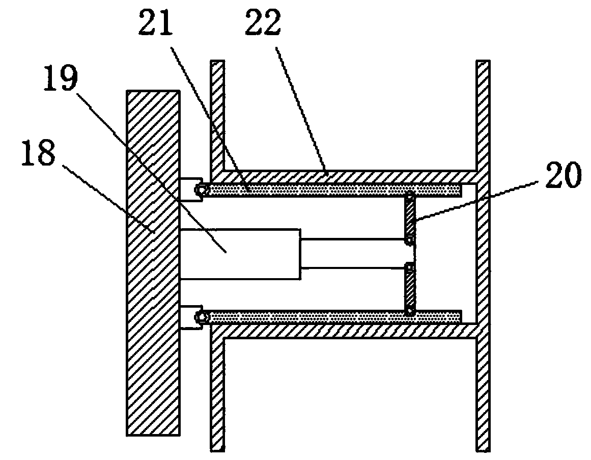 High frequency quenching device for chain production