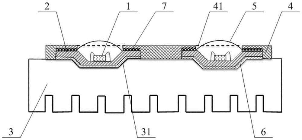 A kind of LED flexible board light source module and manufacturing method thereof