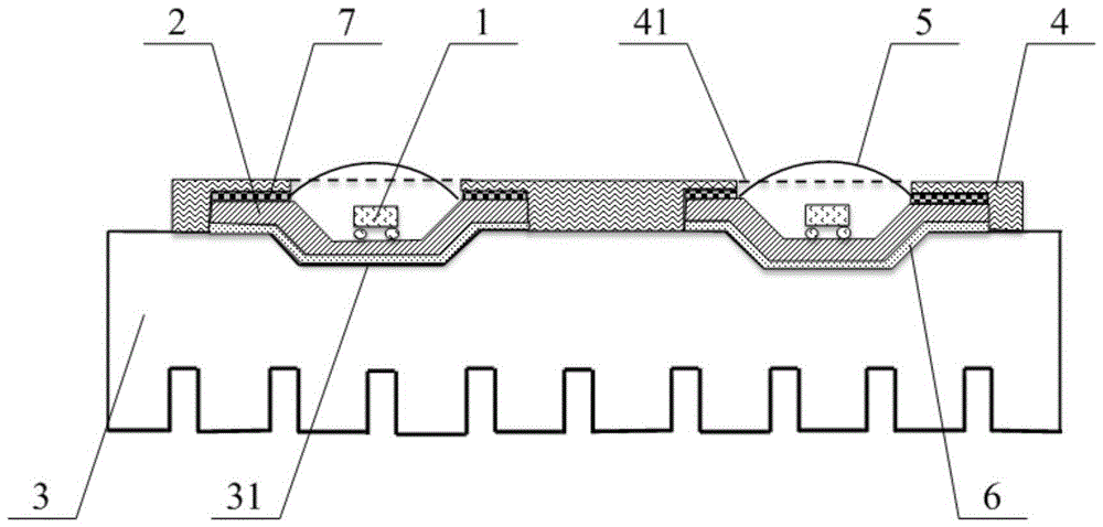 A kind of LED flexible board light source module and manufacturing method thereof