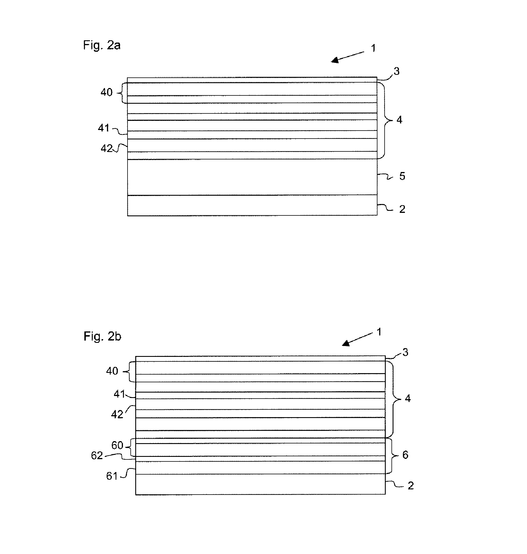 Reflective optical element and method for production of such an optical element