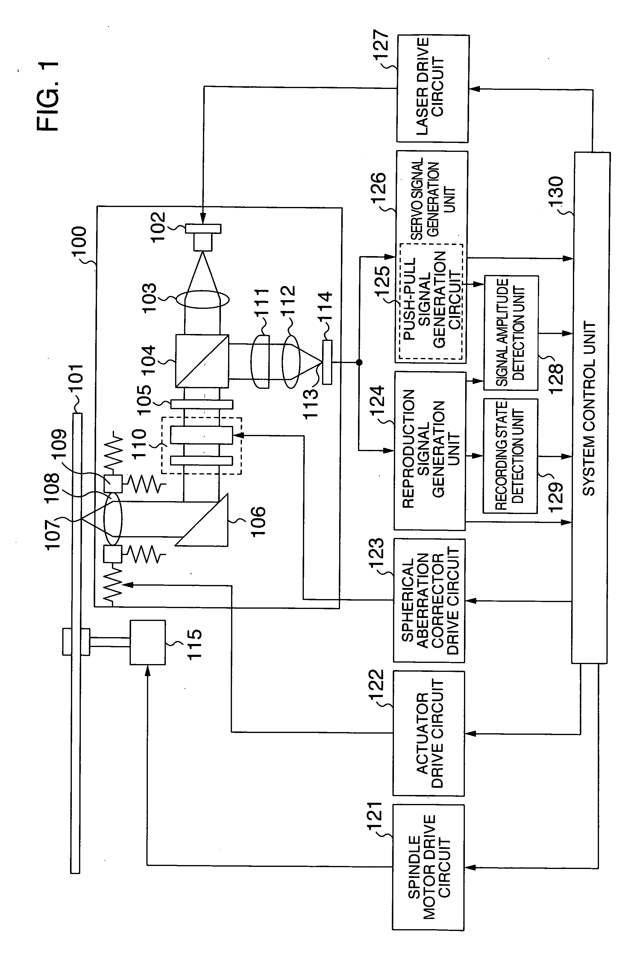 Optical disc recording/reproduction device