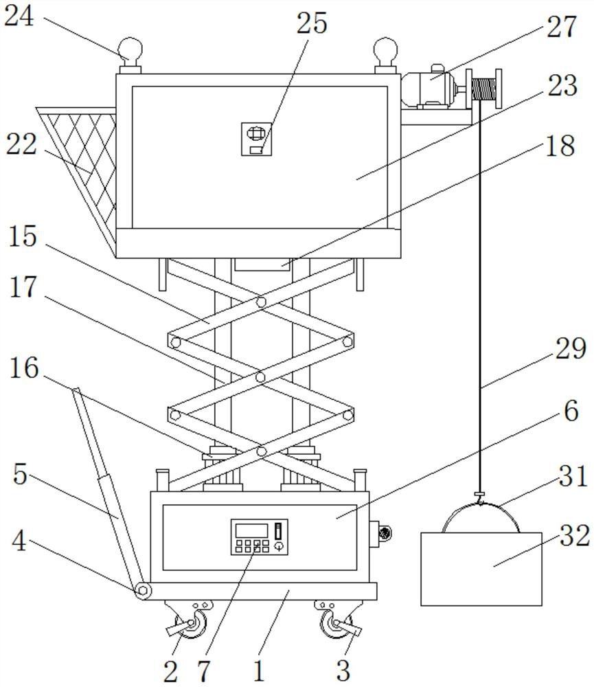 High-safety elevator for building external wall construction