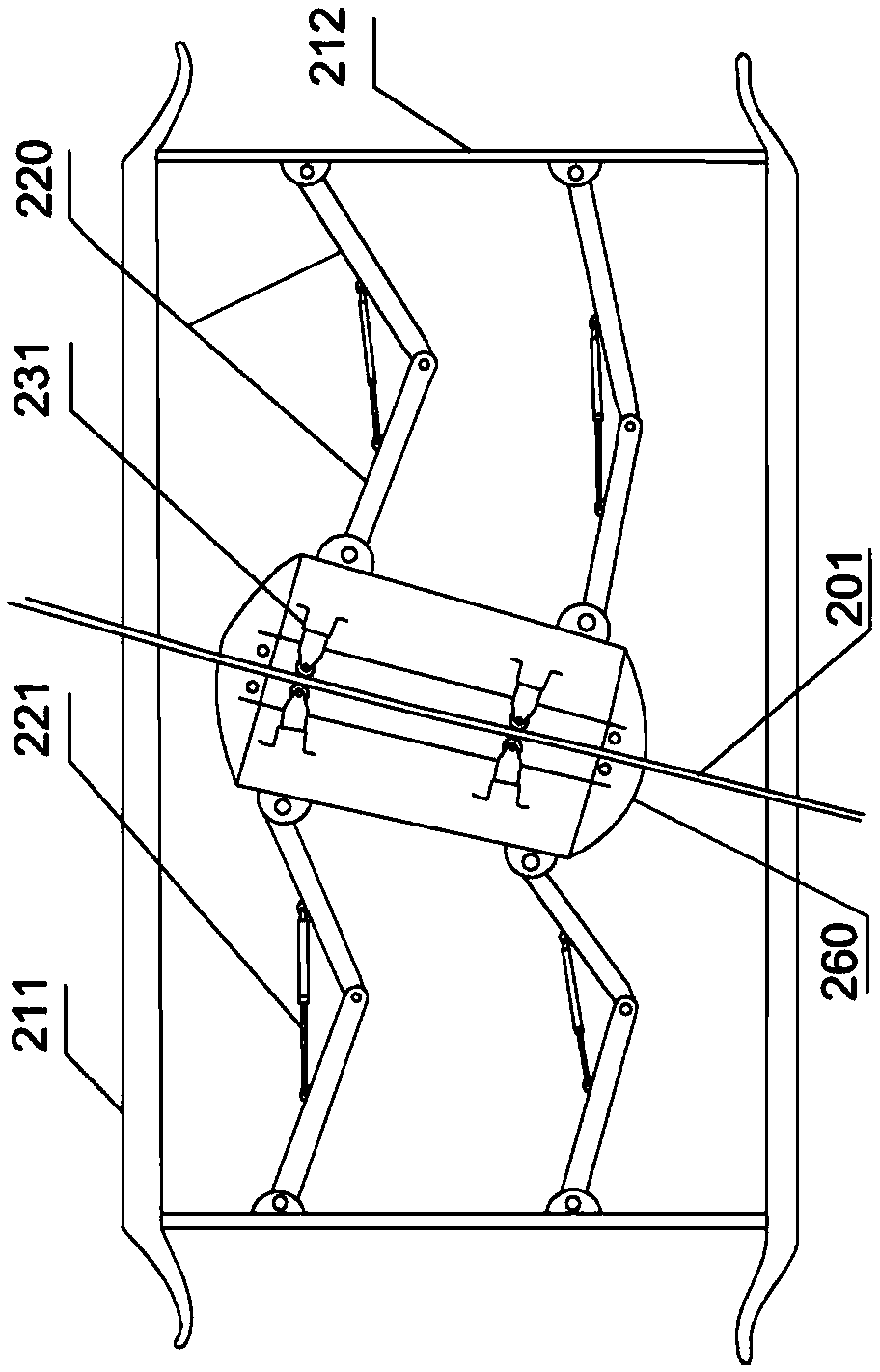 Crack detection system and method for high-speed rail contact line based on laser ultrasound