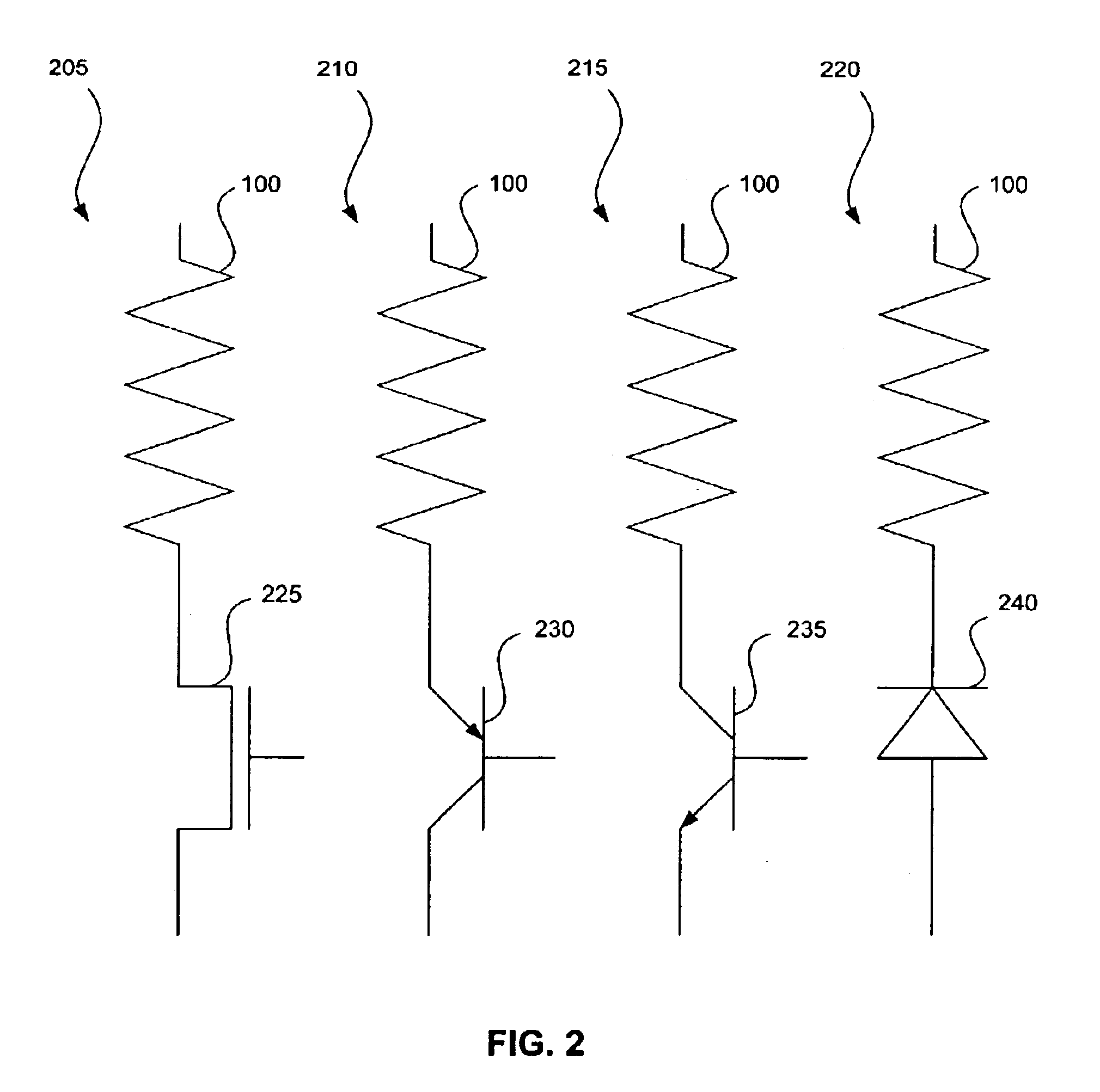 Non-volatile memory with a single transistor and resistive memory element