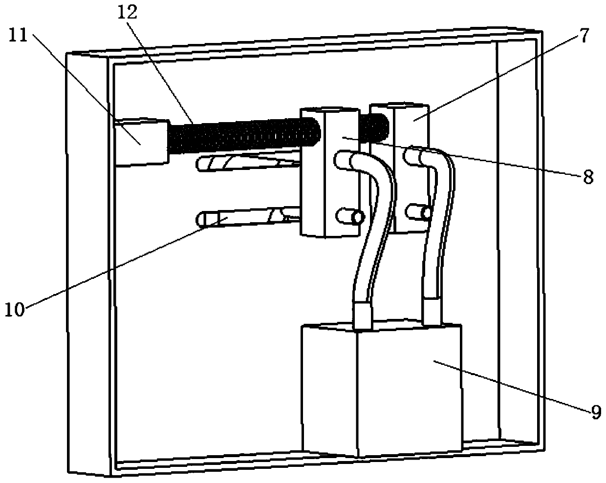 Automatic glove wearing device