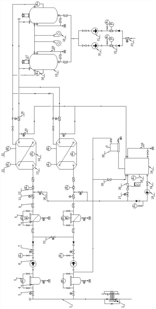 Raw seawater electrolysis chlorine production system and pickling method thereof