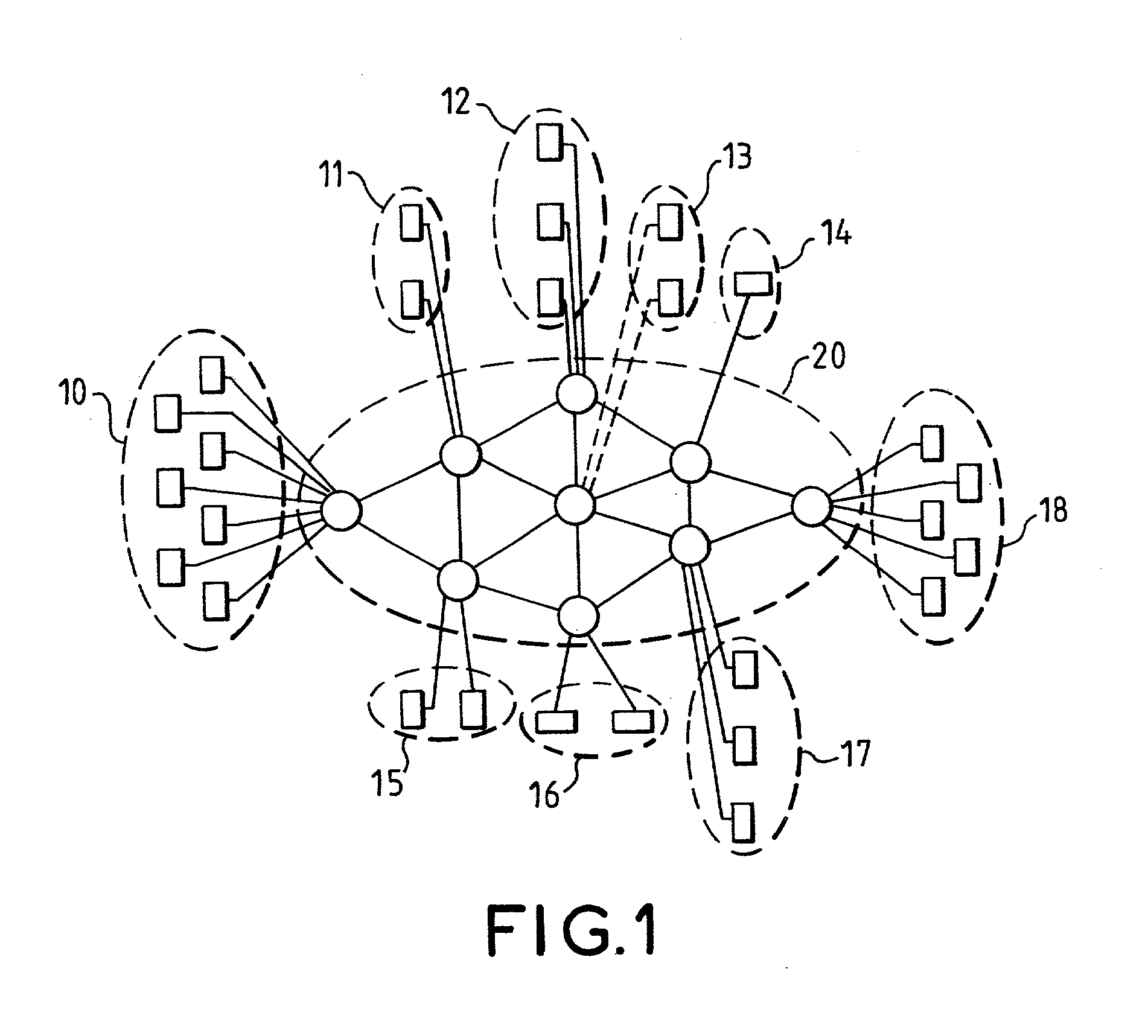 Task management method for a packet switch routing automaton forming part of a secured packet-switching transmission network