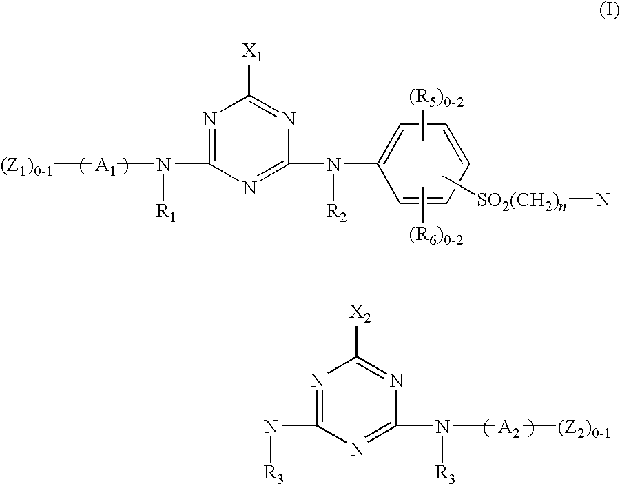 Novel reactive dyestuff with N-alkylamino group