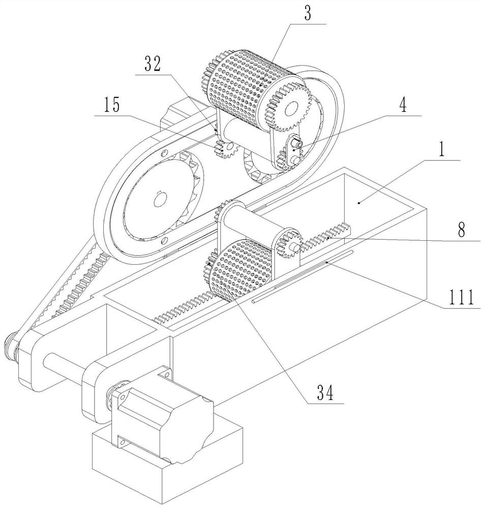 Blanching device for dehydrated vegetables