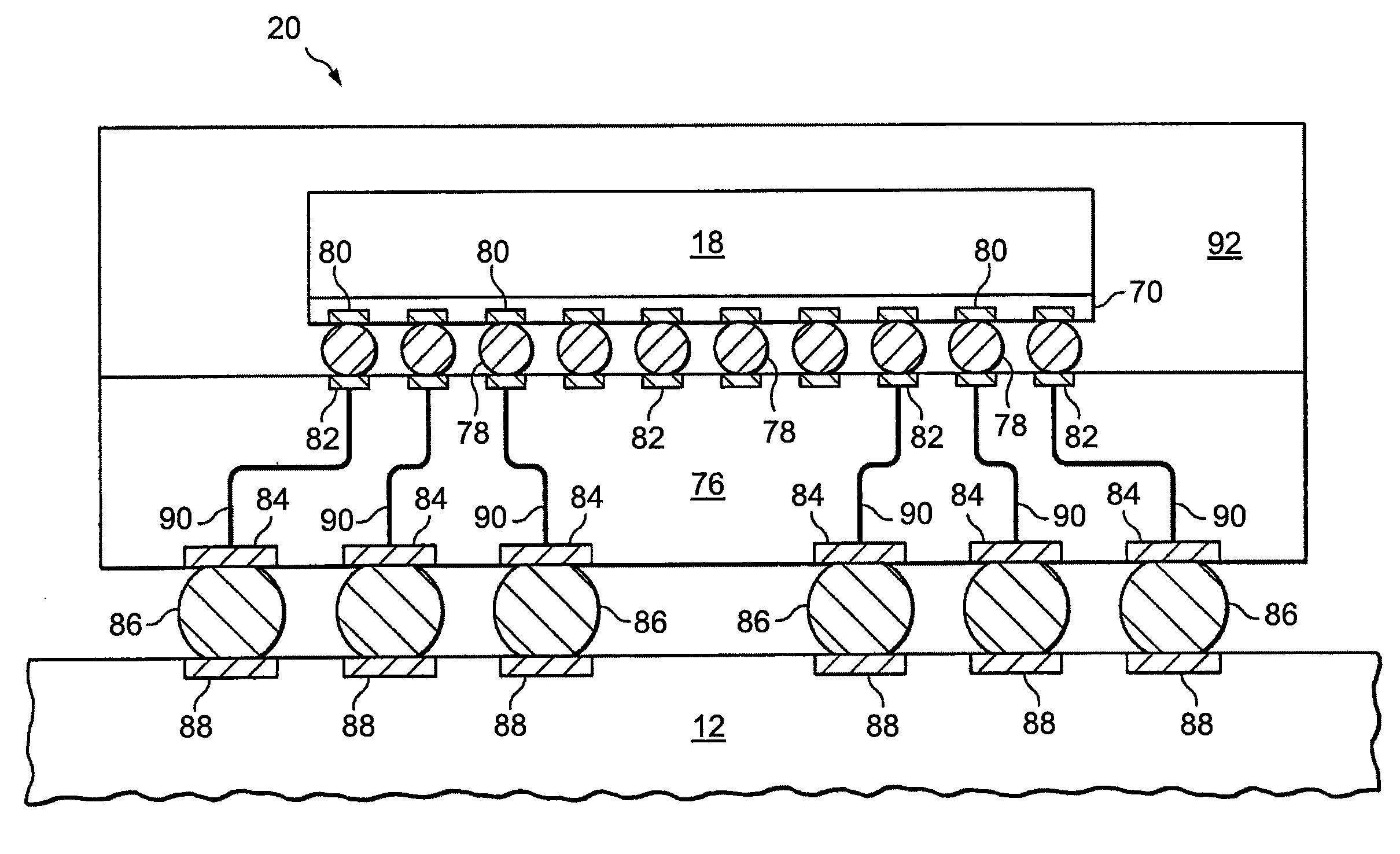 Semiconductor Device and Method of Forming Interconnect Structure in Non-Active Area of Wafer
