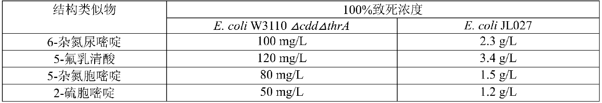Escherichia coli mutant strain with high cytidine production and method for fermentation production of cytidine