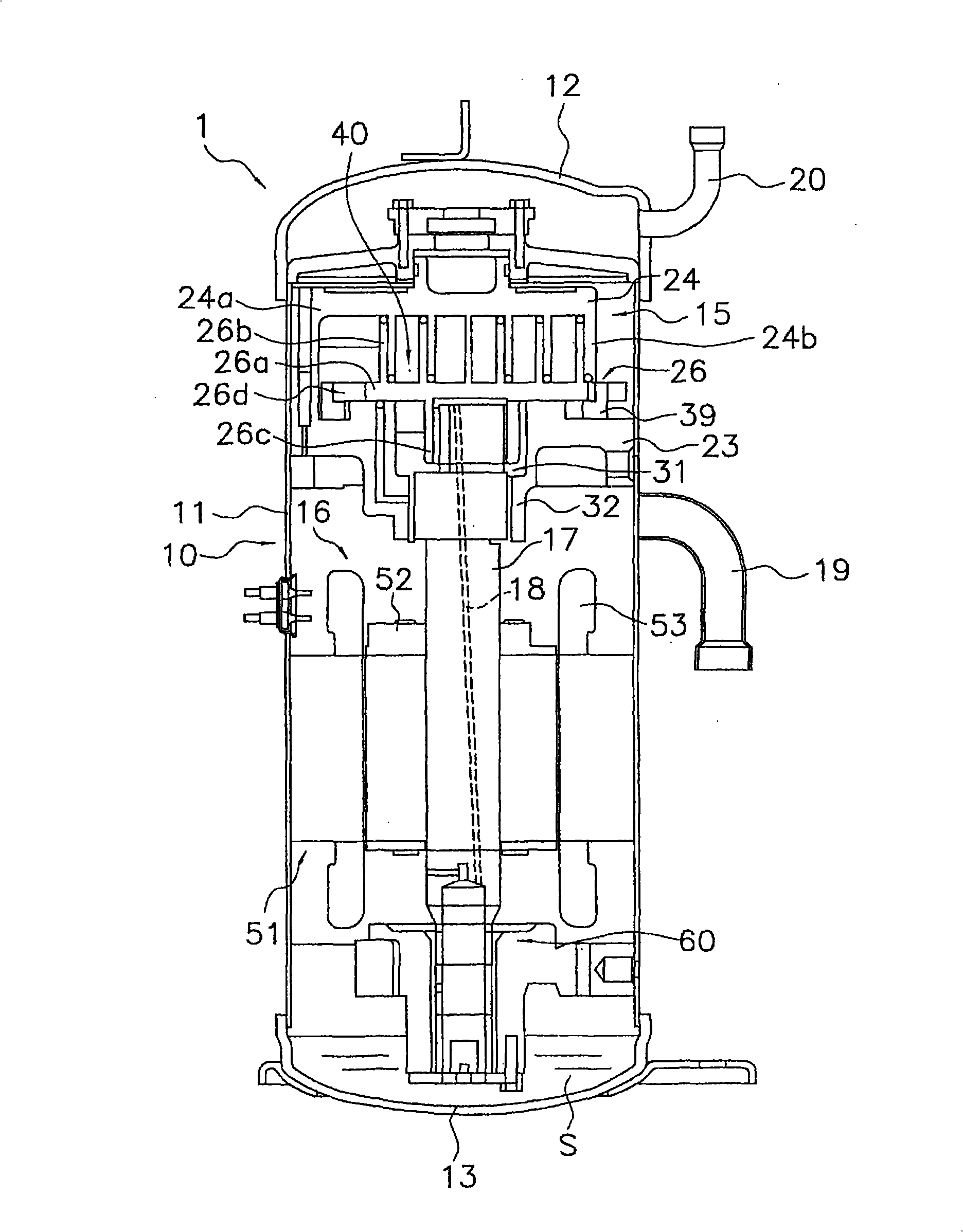 Rotation preventing member and scroll compressor