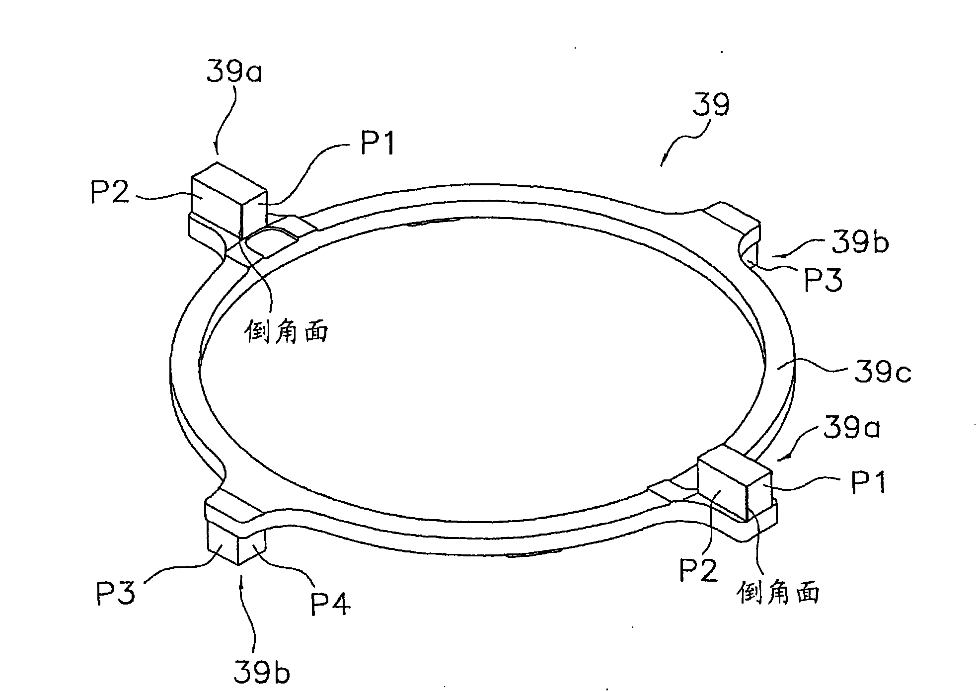 Rotation preventing member and scroll compressor