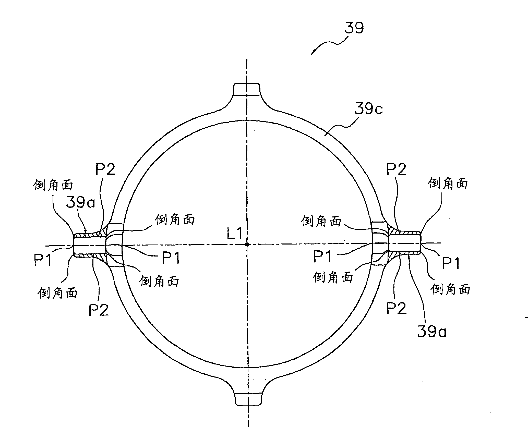 Rotation preventing member and scroll compressor