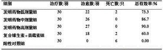 Traditional Chinese medicine composition for preventing and treating chicken infectious anemia and preparation method and application thereof