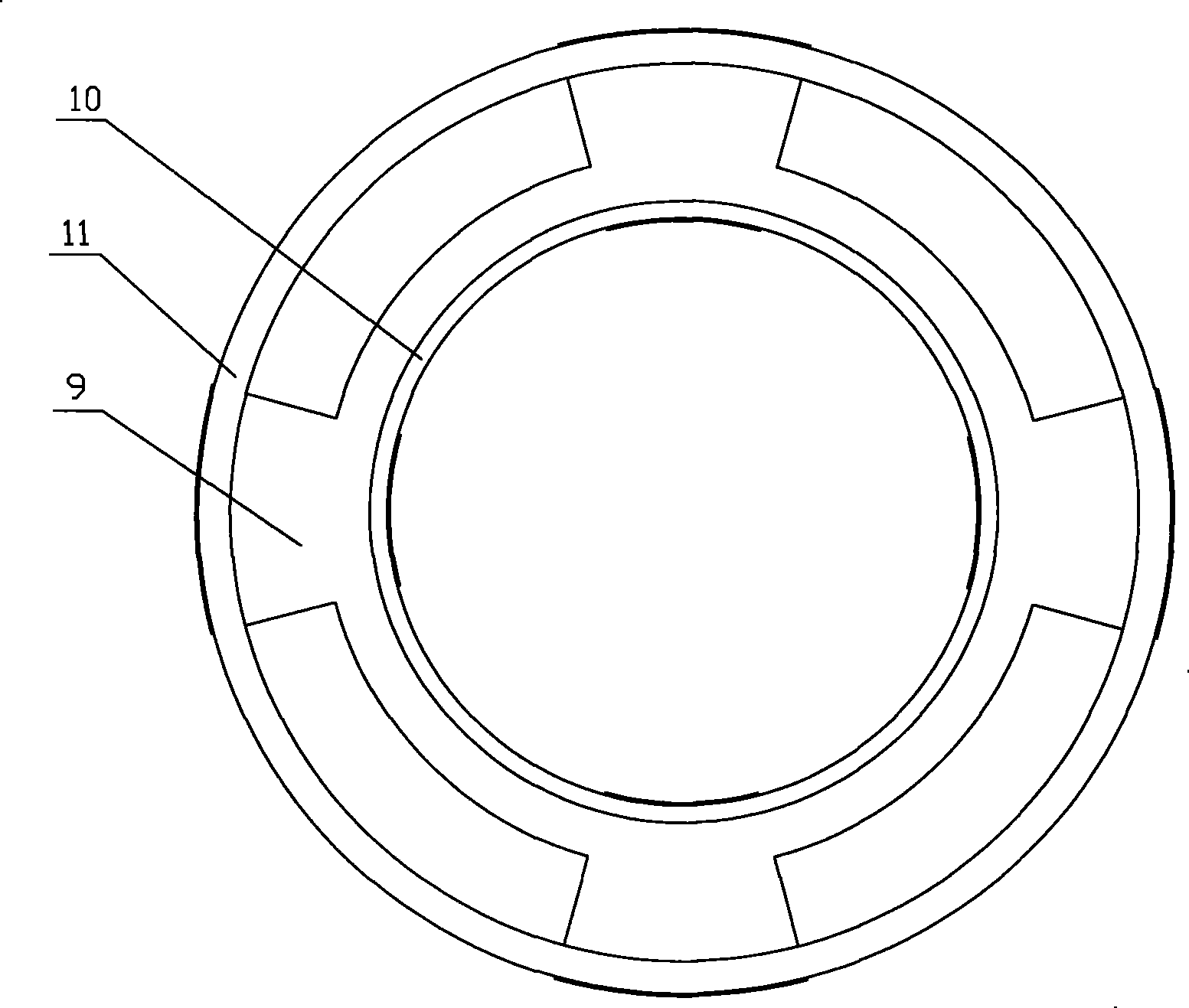 Optical fiber grating static water level