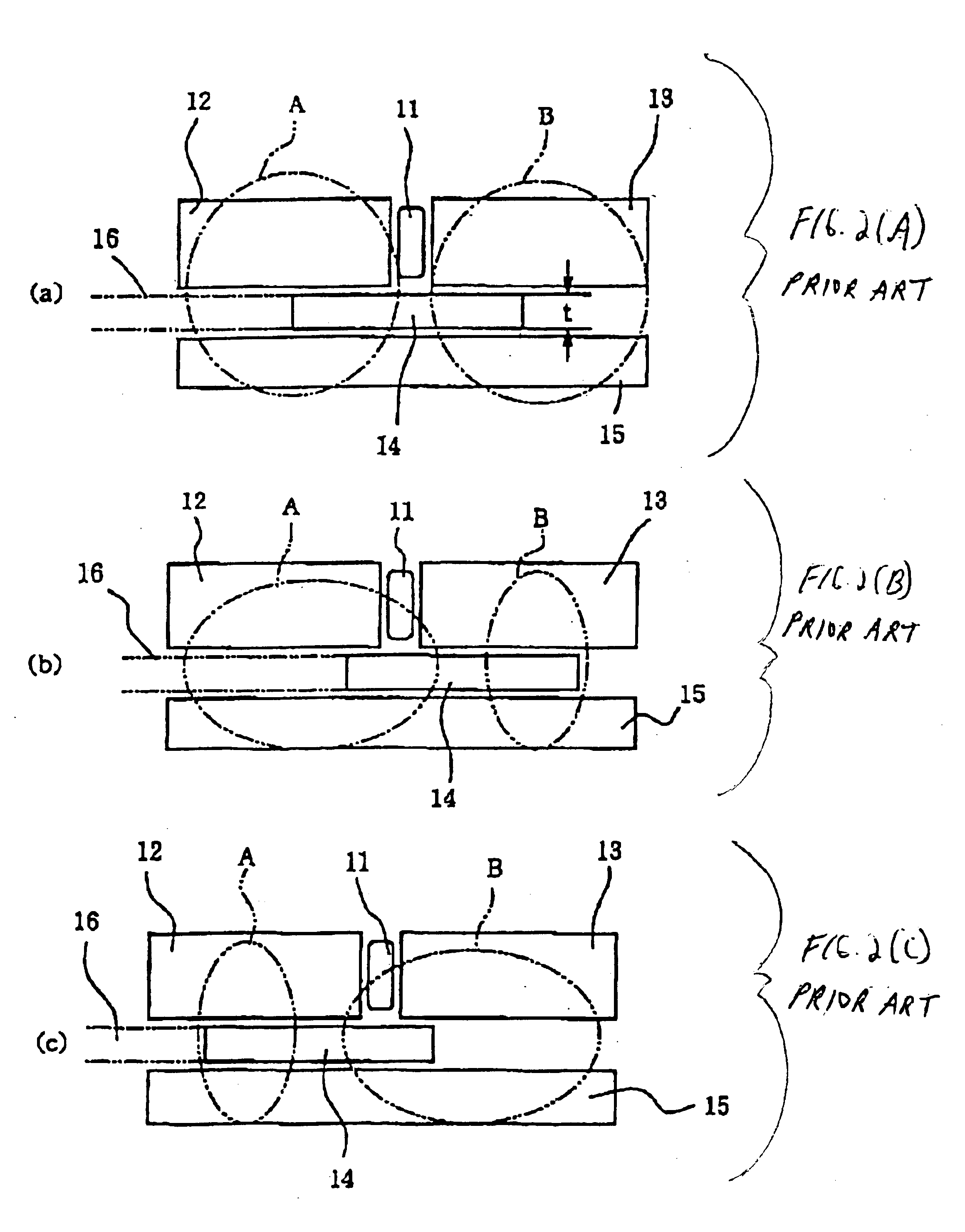 Non-contact position sensor having specific configuration of stators and magnets