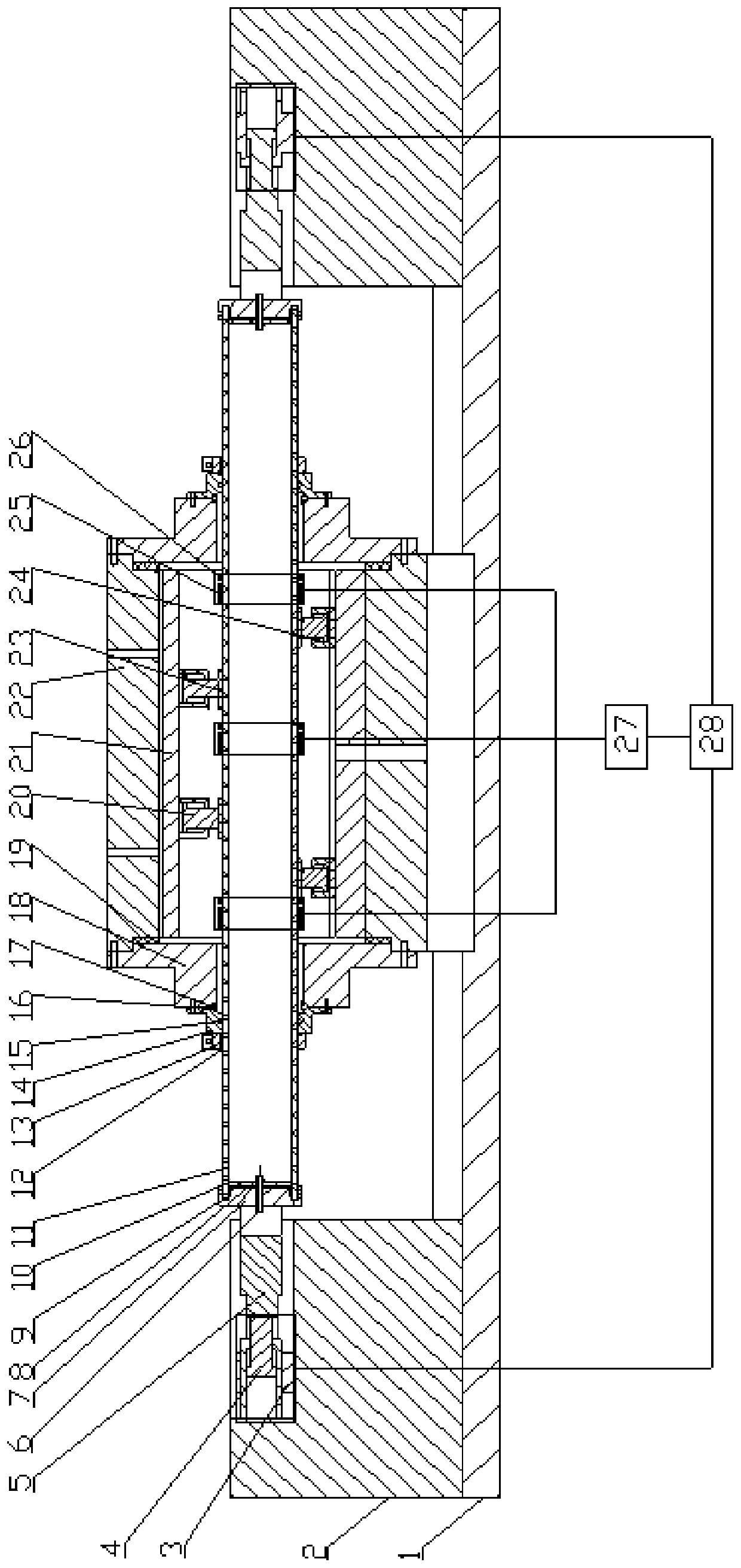 An experimental device for comprehensive testing of mechanical properties of marine pipelines