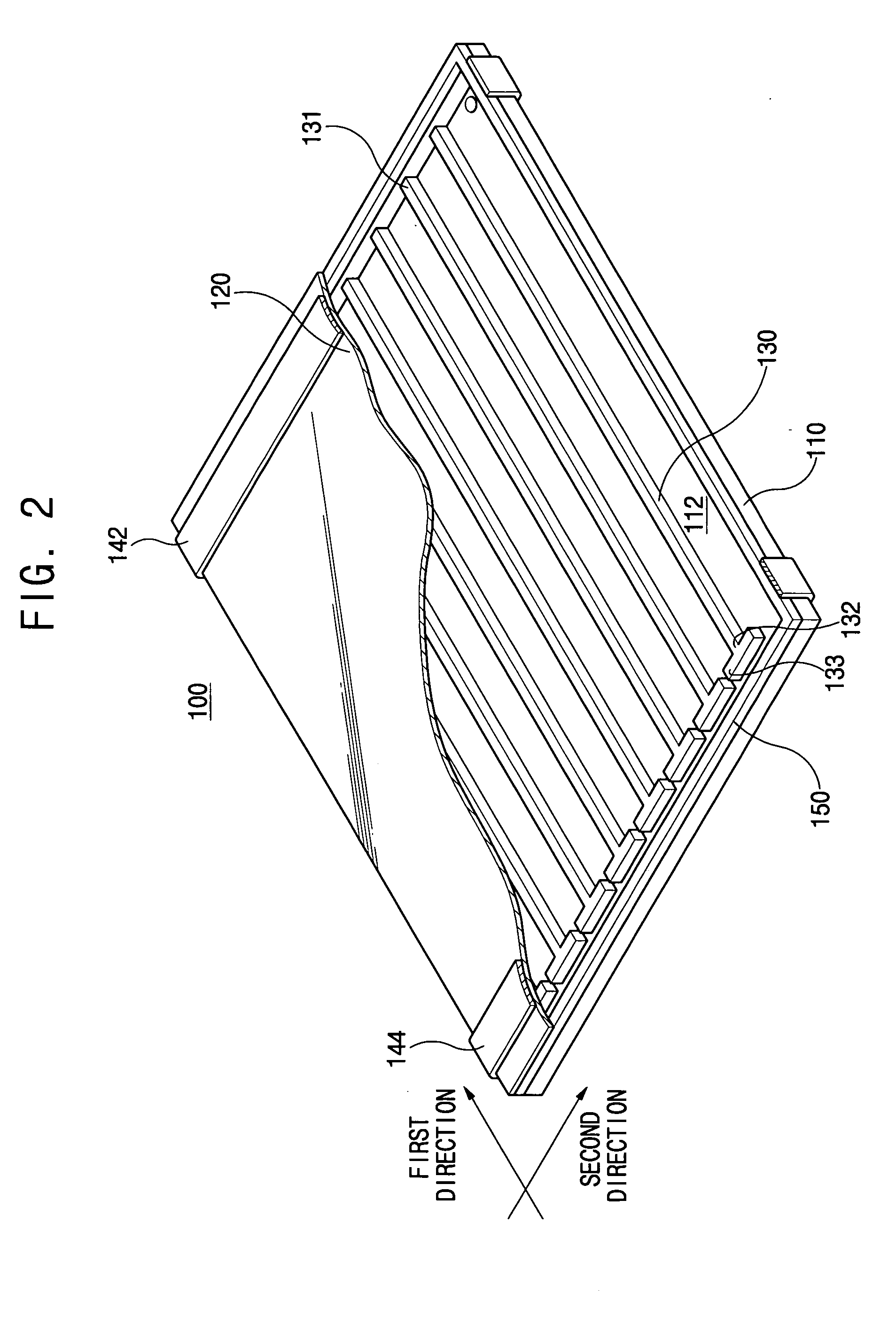 Planar-light source device and liquid crystal display apparatus having the same