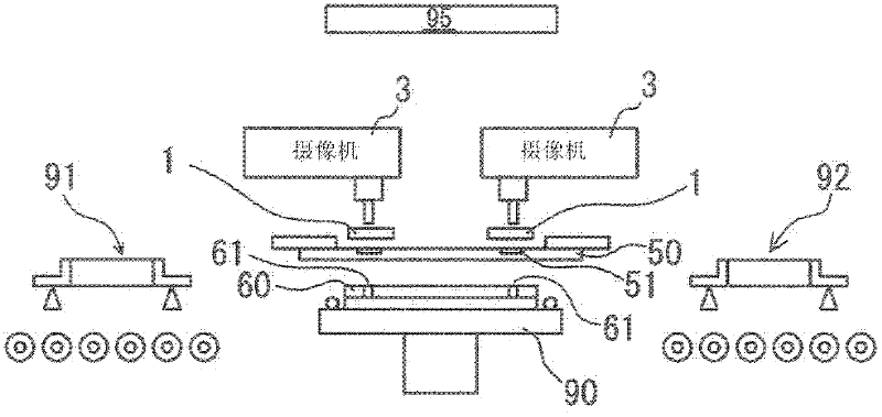 Lighting device for alignment and exposure device having the same
