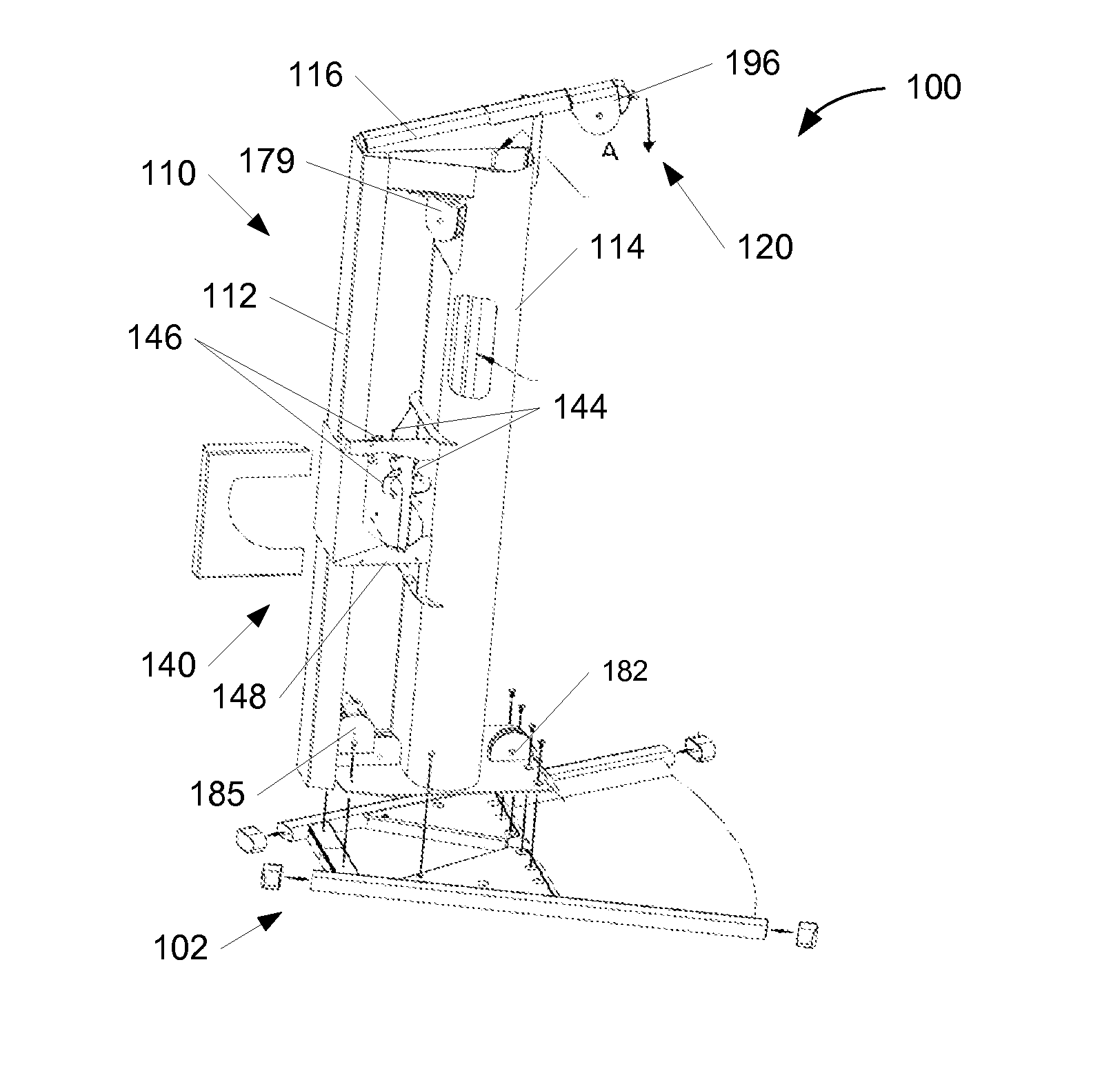 Exercise assemblies having self-adjusting pad devices