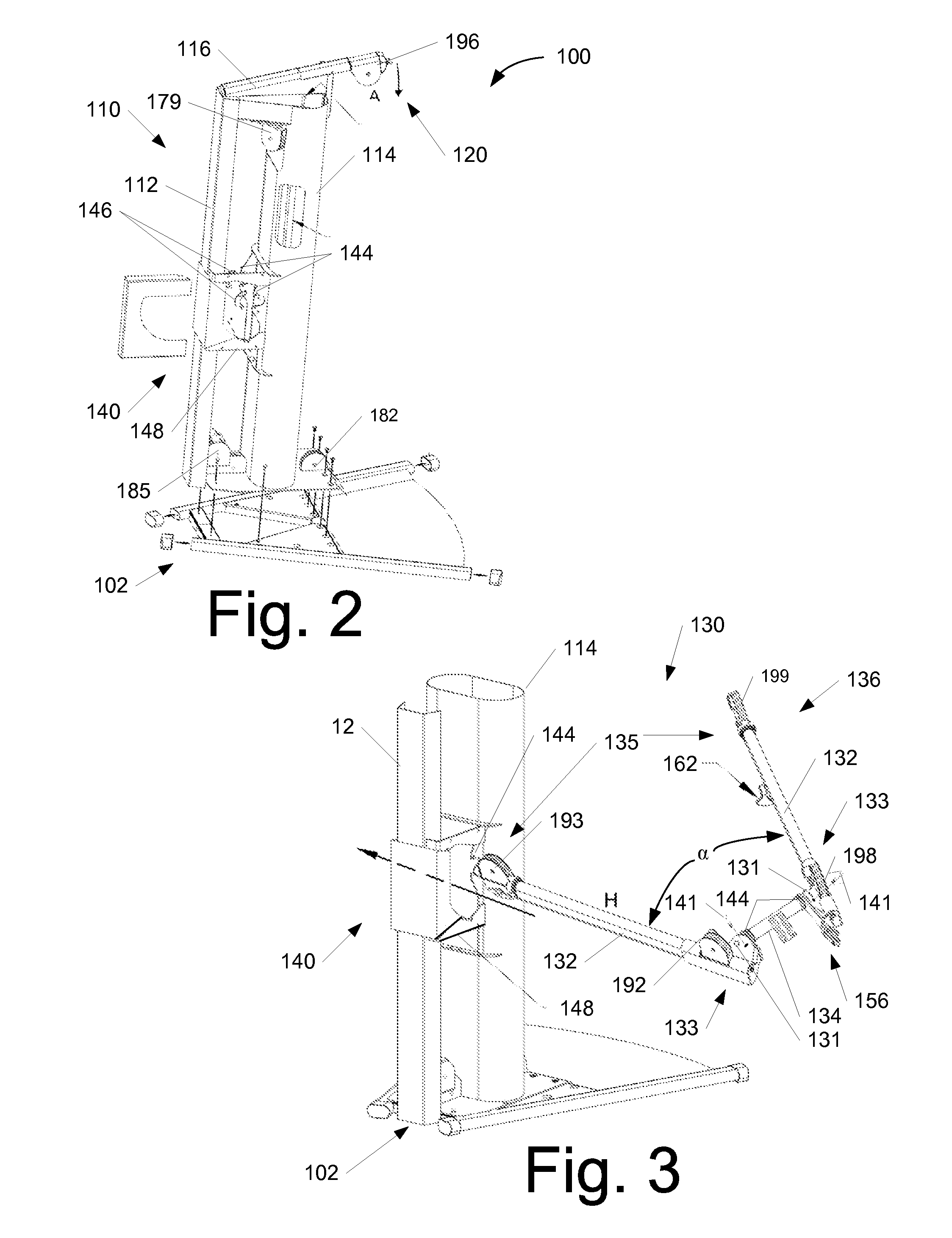 Exercise assemblies having self-adjusting pad devices