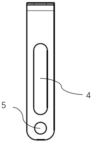 Novel crushable energy absorption type engine cover lock catch structure and design method