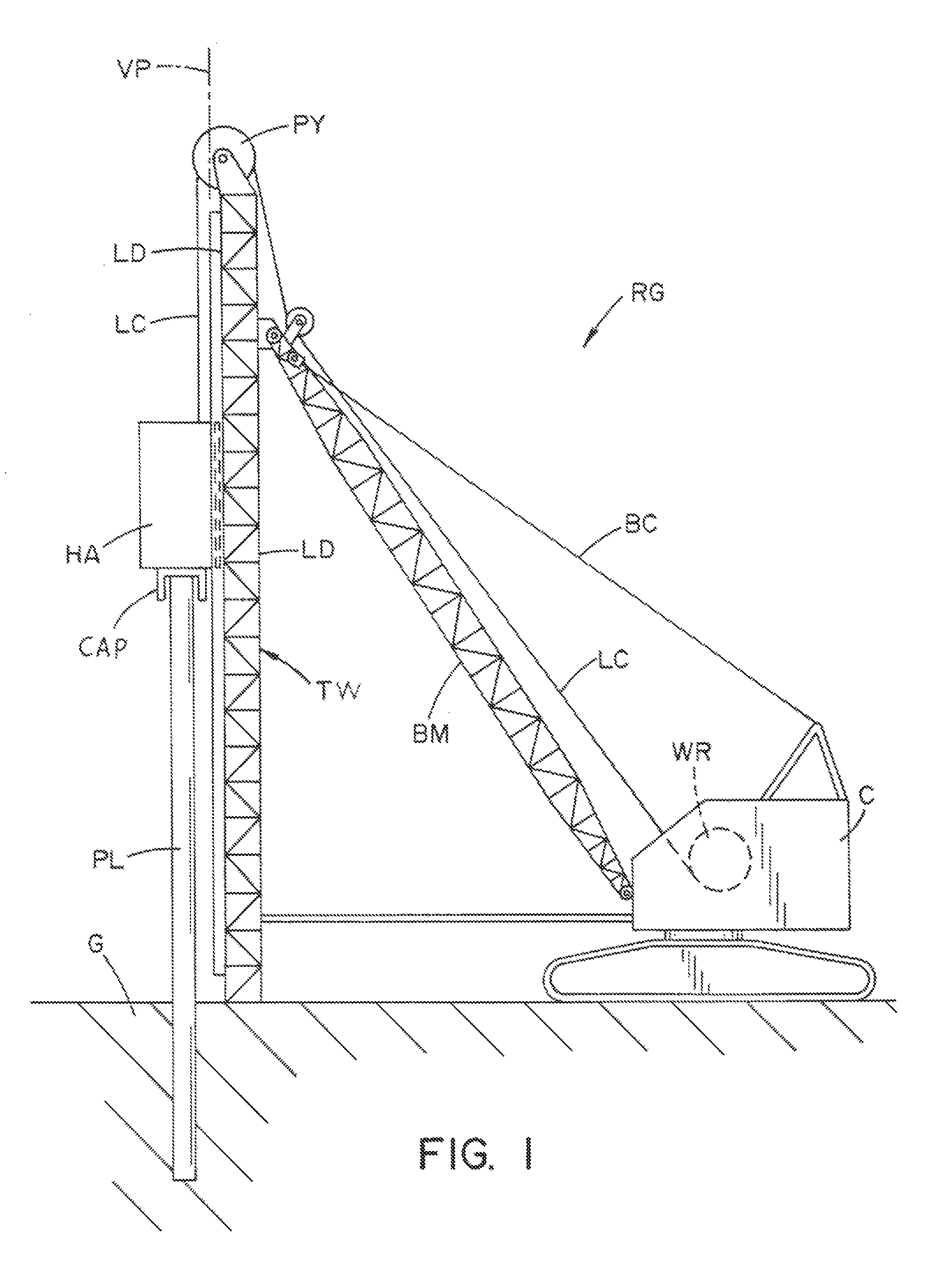 Measurement device for pile displacement and method for use of the same