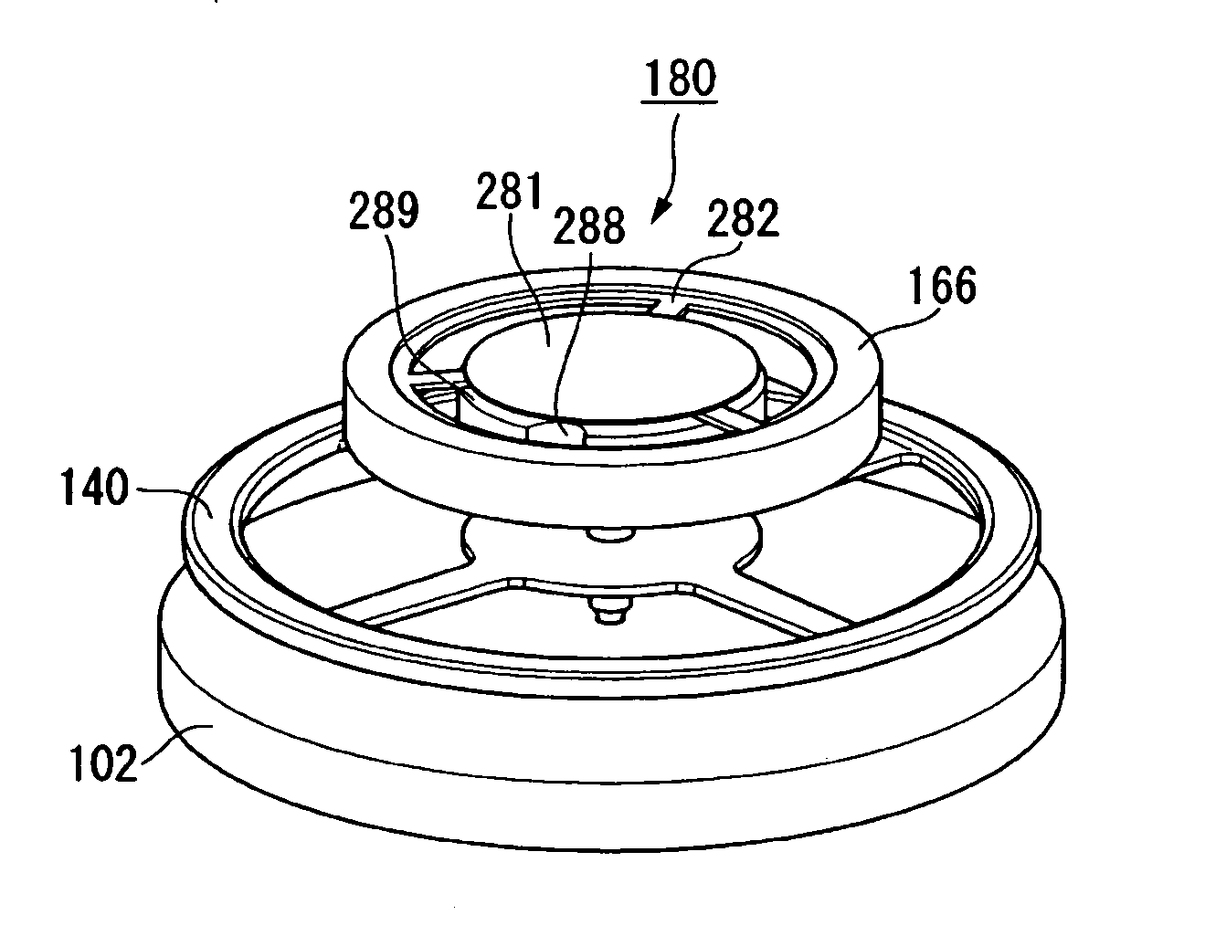 Timepiece bearing, movement, and portable timepiece