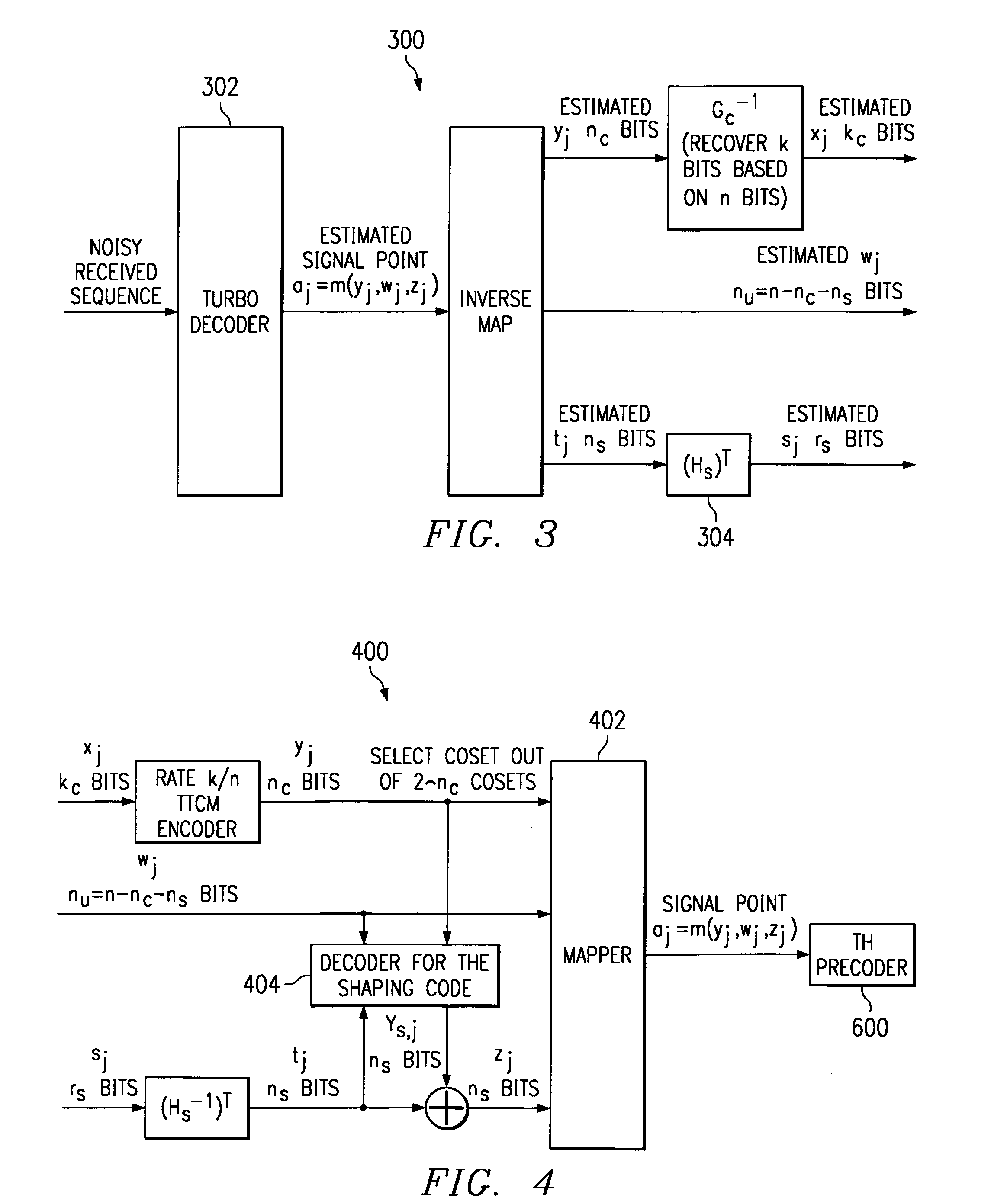 System and method of data communication using turbo trellis coded modulation combined with constellation shaping with or without precoding