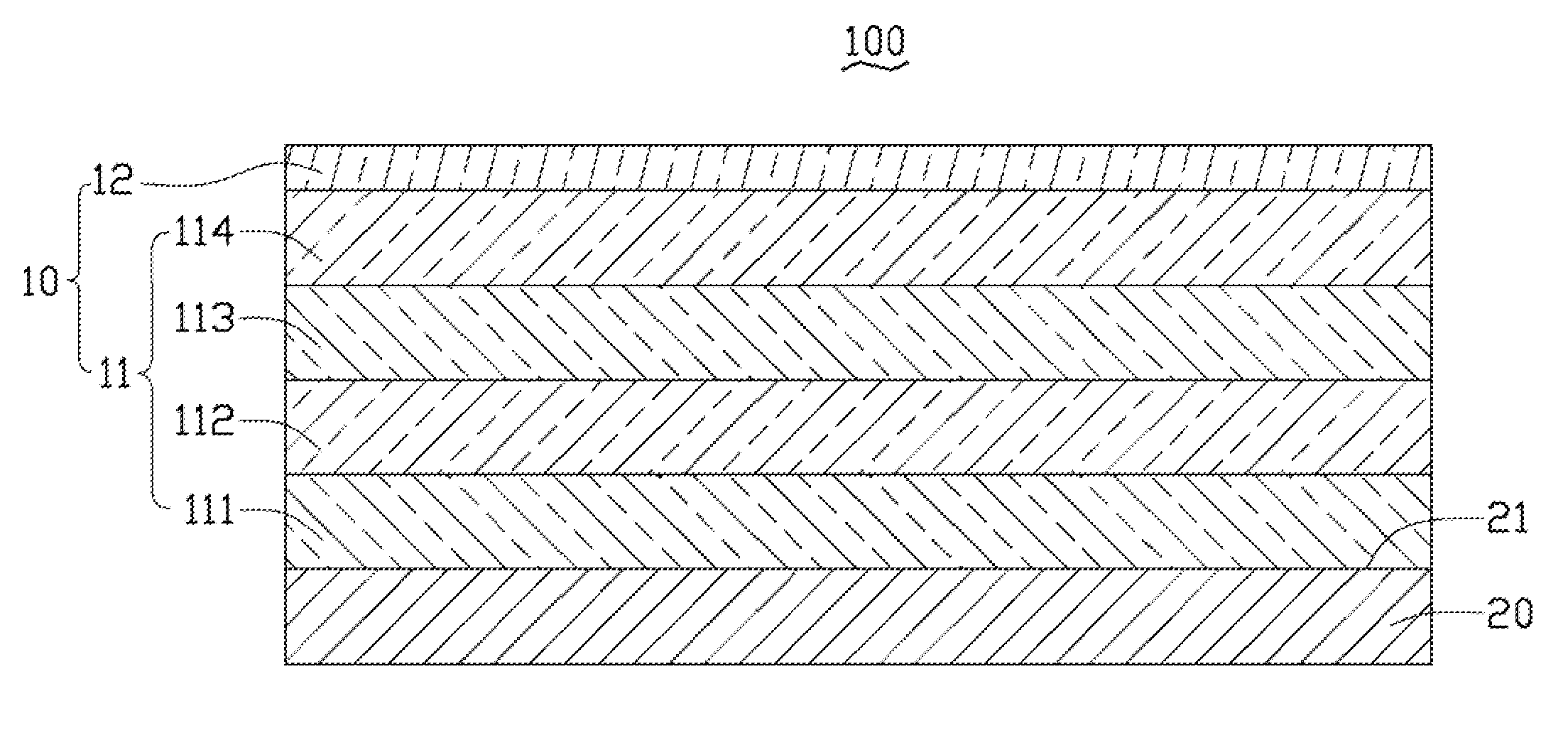 Article having metal dielectric reflective film