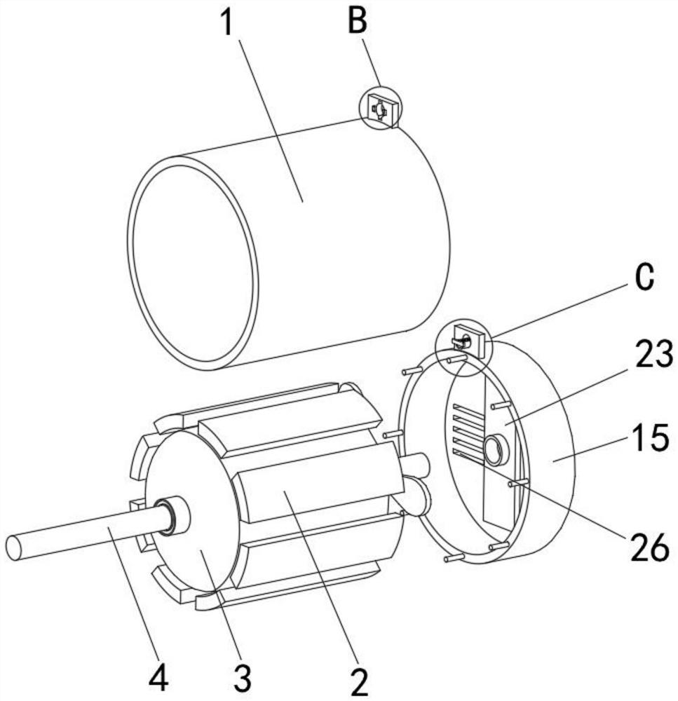 An Outer Rotor Motor Used in Belt Conveyor