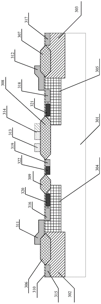 A semiconductor switch chip and its manufacturing method