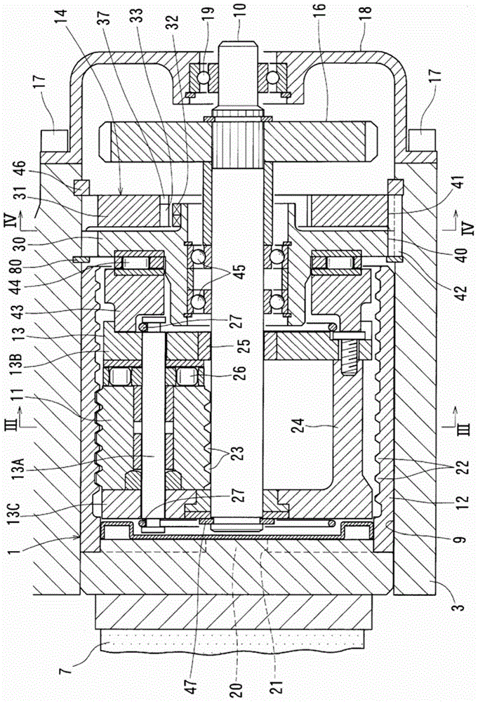 Electric direct-acting actuator and electric brake apparatus