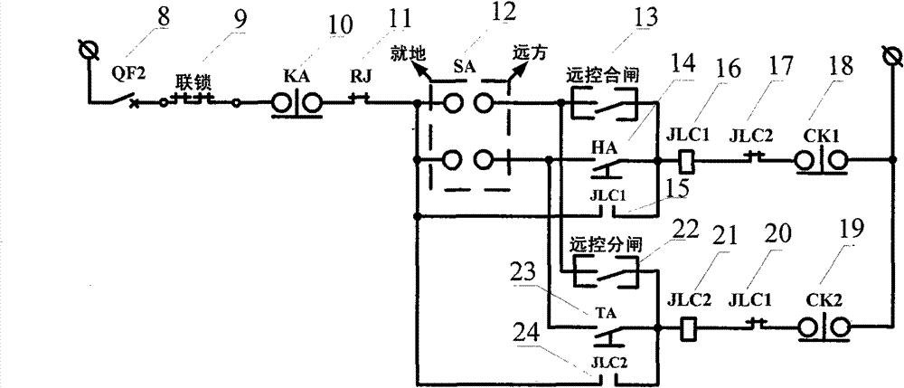 Graded insulating neutral point integrated sealing clearance device of power transformer