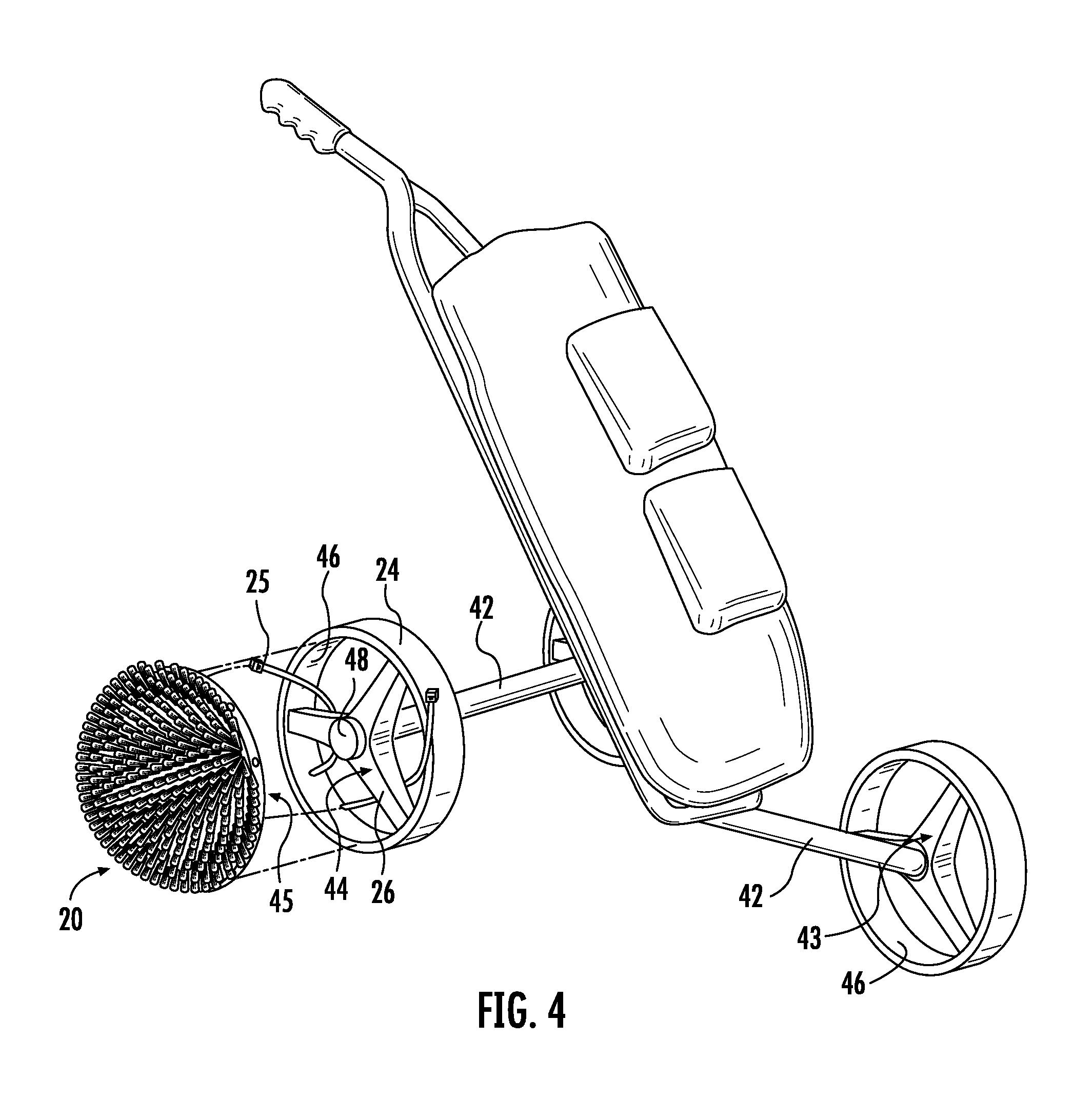 Golf equipment cleaning device and method of use