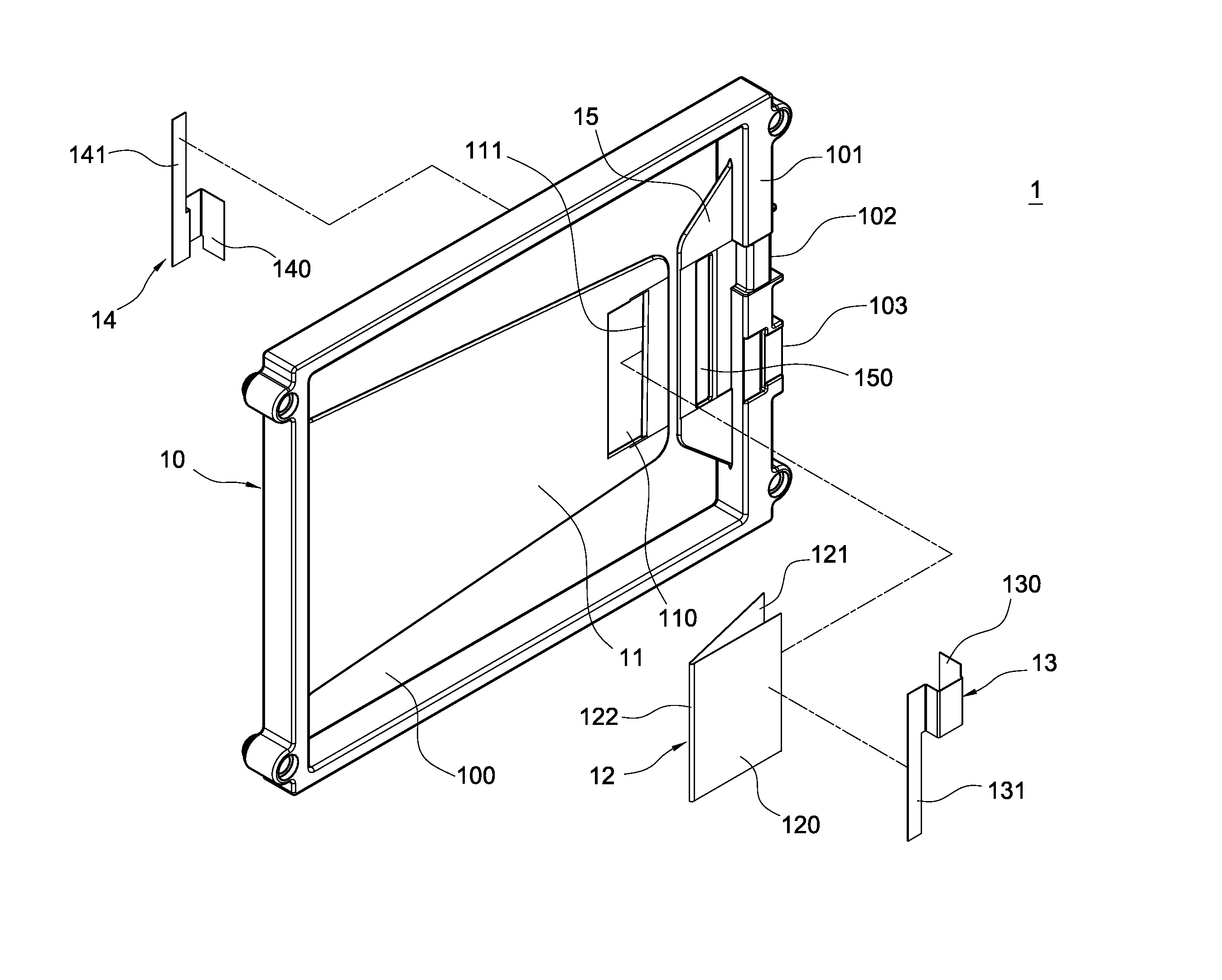 Automatic battery-overcharge power disconnection device and battery using the same