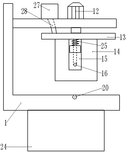 Plastic bag sealing strip installation equipment