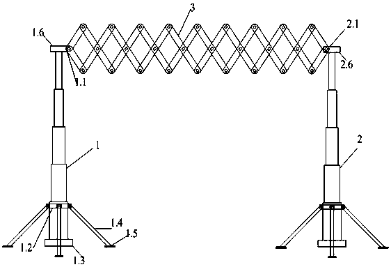 Novel insulation protection net of power transmission line