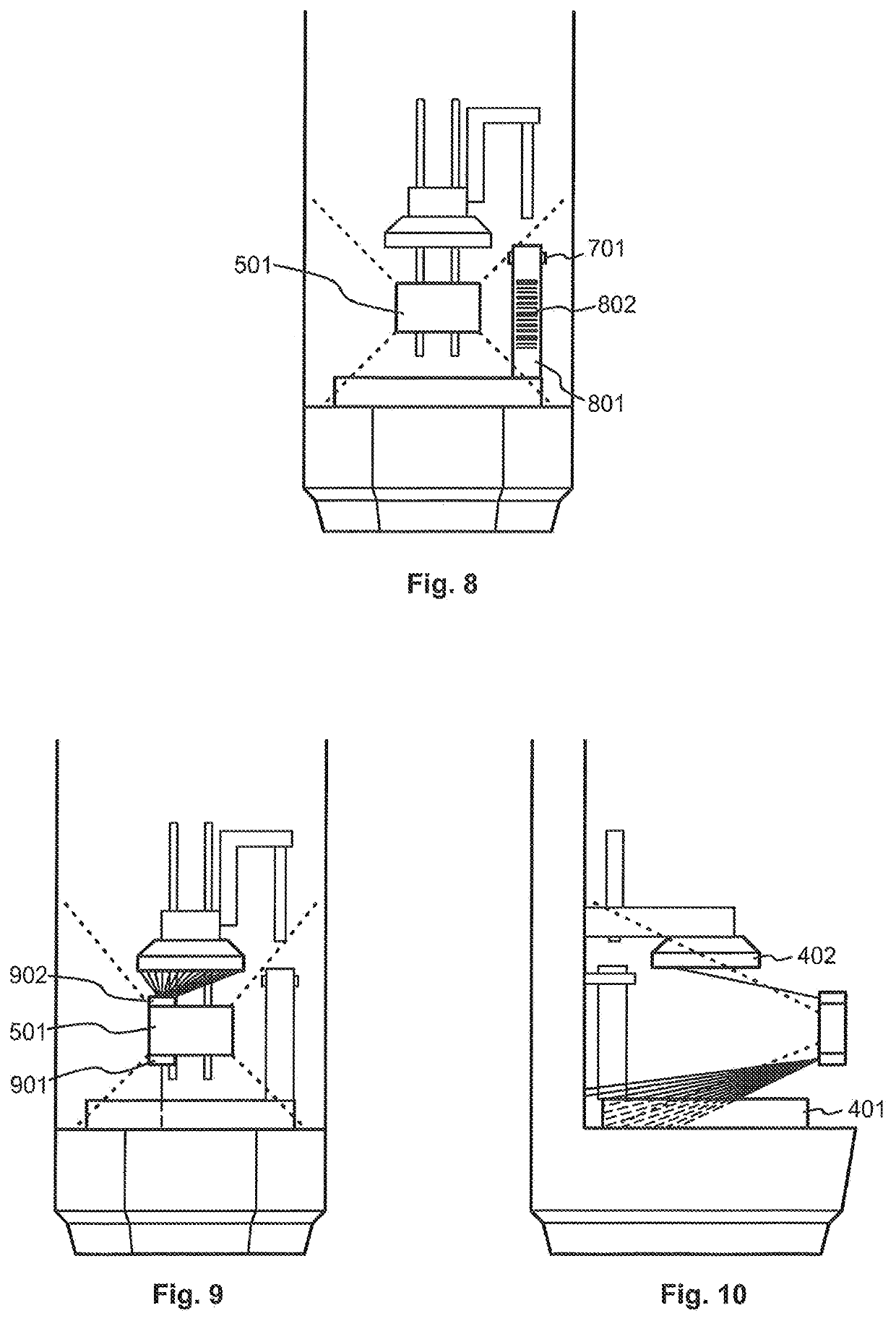 Stereolithography apparatus equipped for detecting amount of resin, and method of operating same