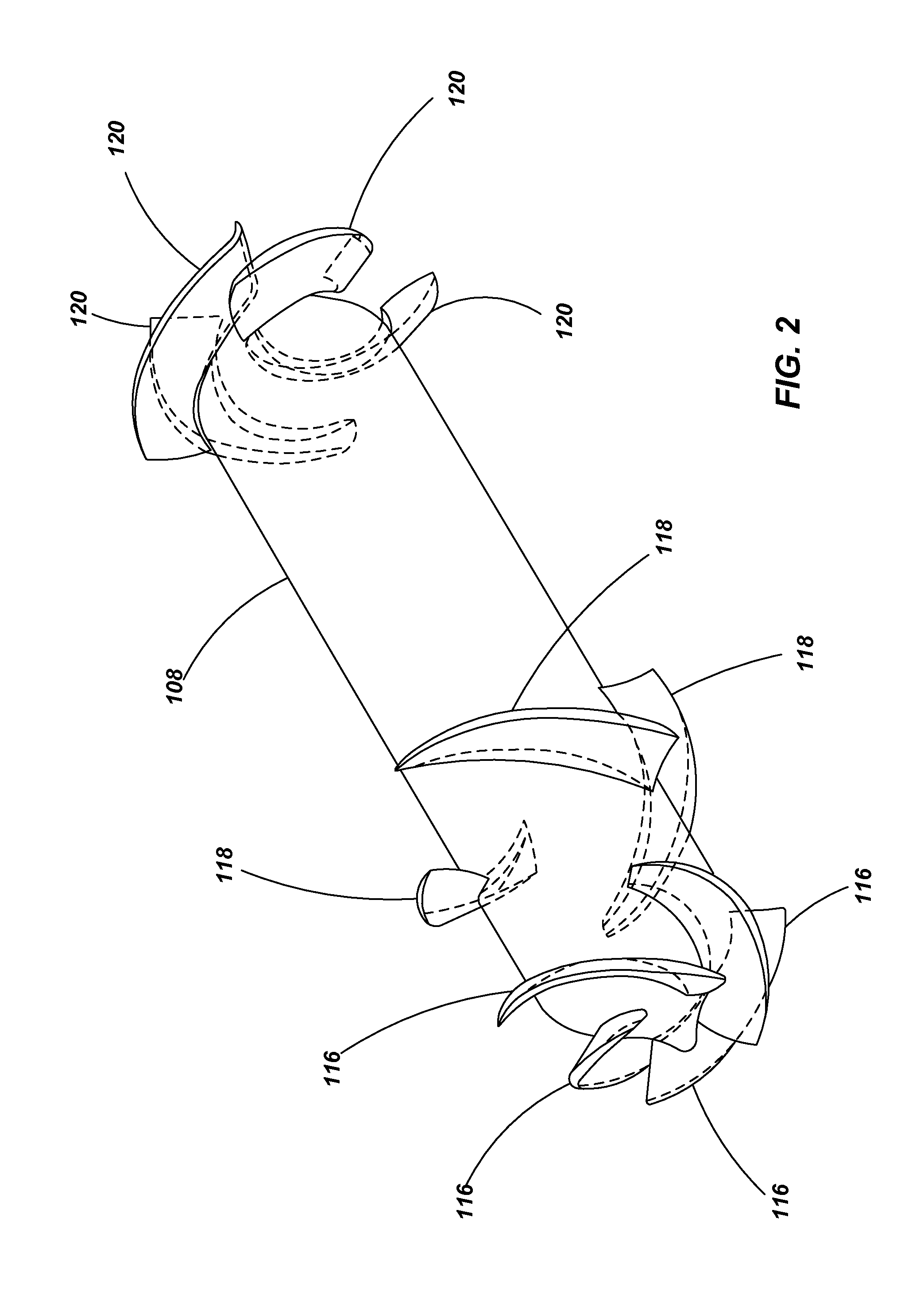 Blood pump with separate mixed-flow and axial-flow impeller stages, components therefor and related methods