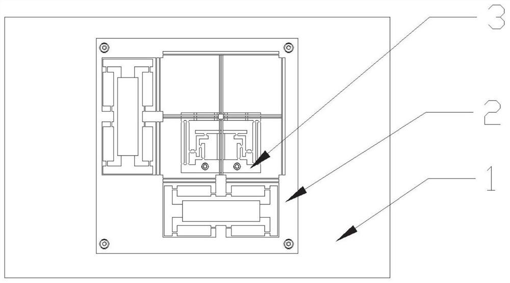 Planar structure three-degree-of-freedom micro-nano positioning platform and using method thereof