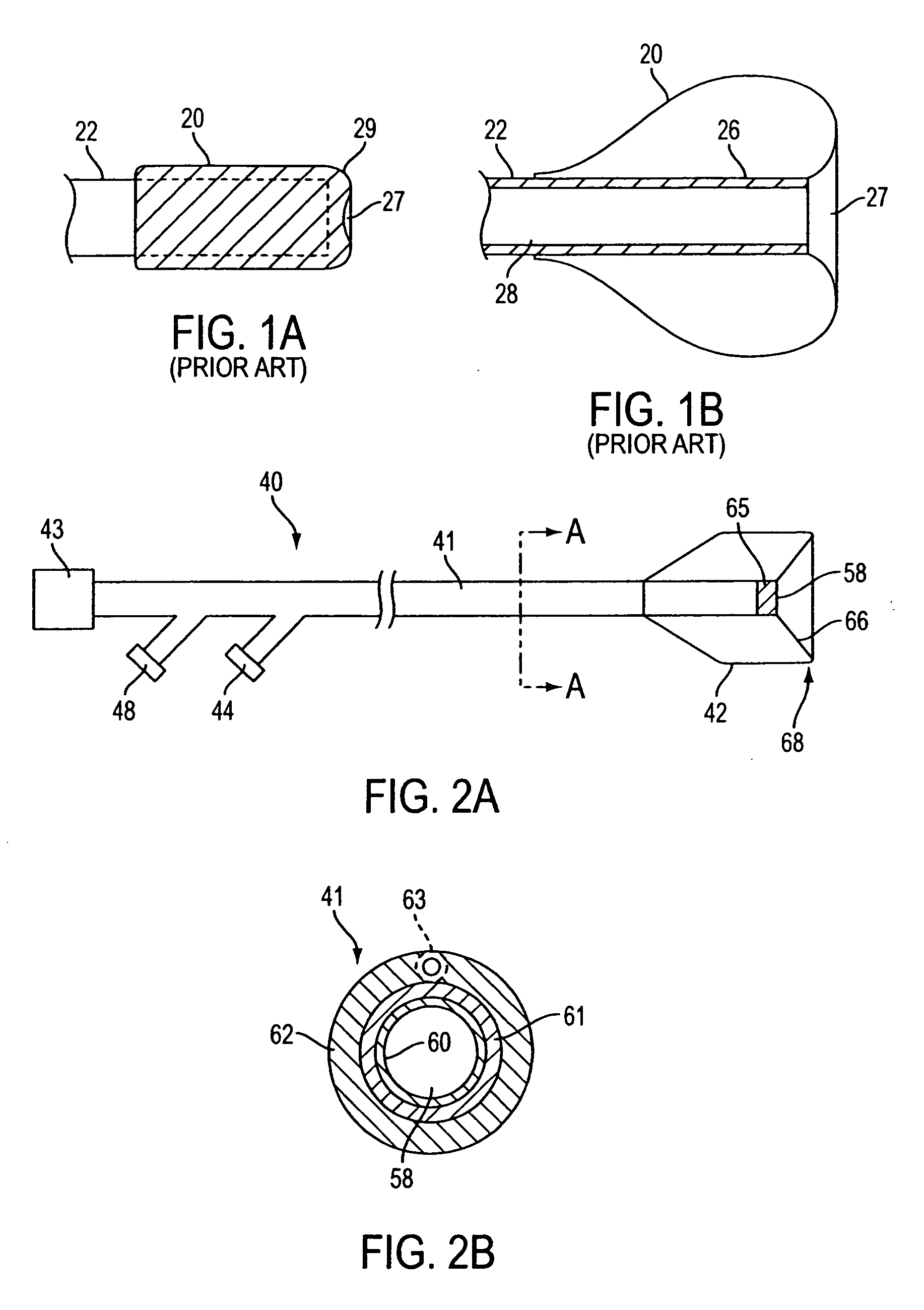 Catheter having a funnel-shaped occlusion balloon of uniform thickness and methods of manufacture