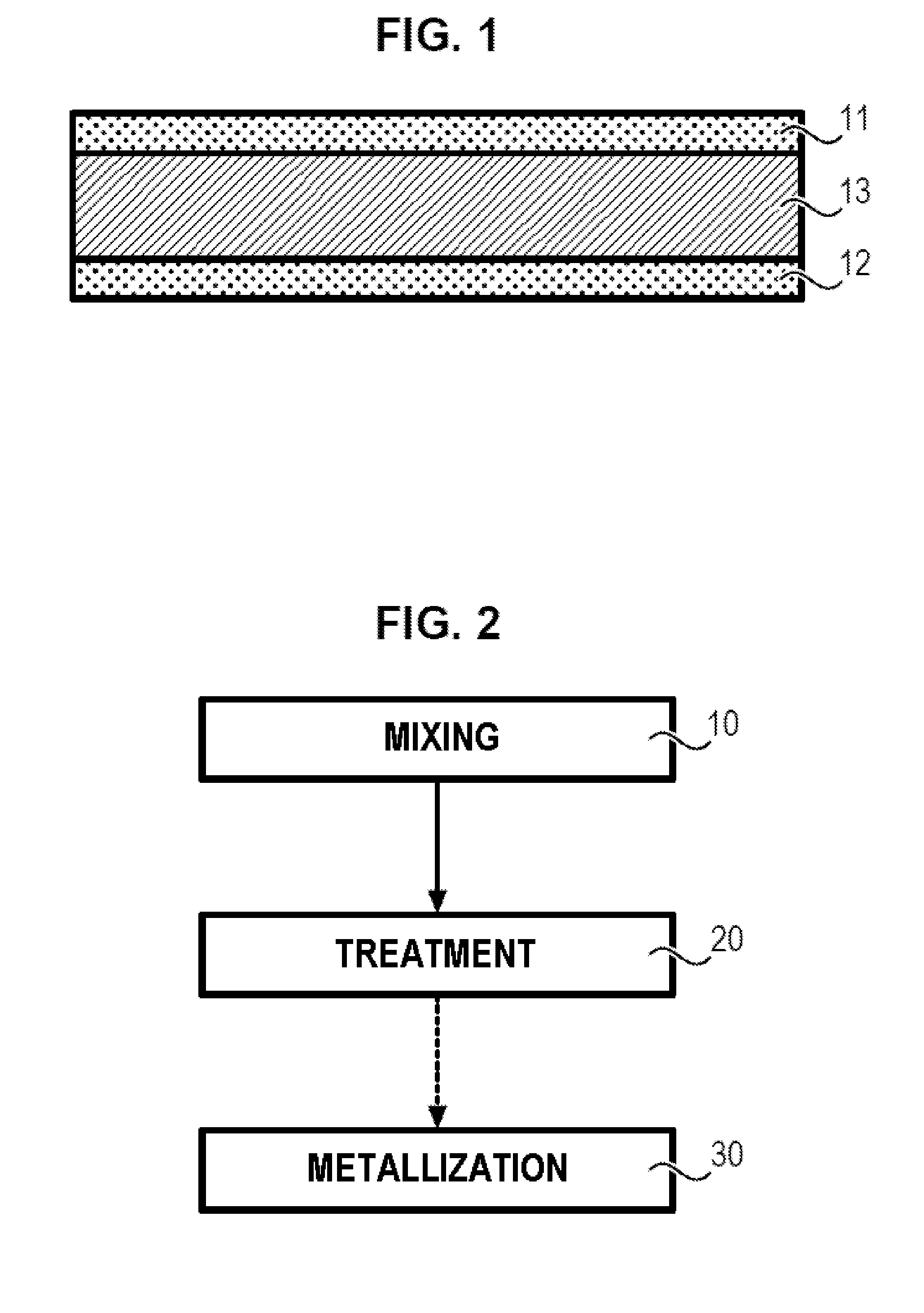 Method for manufacturing composite material polarizable under the action of a weak electric field