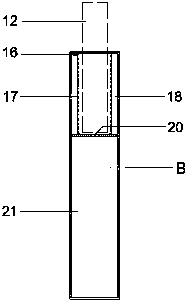 Cigarette box capable of automatically extending out cigarettes and retracting cigarette ends and smoking device and using method