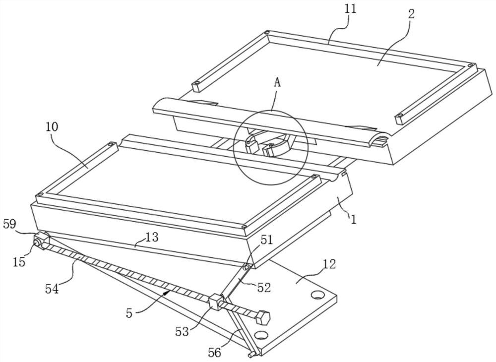 Building solar panel body assembling system and method