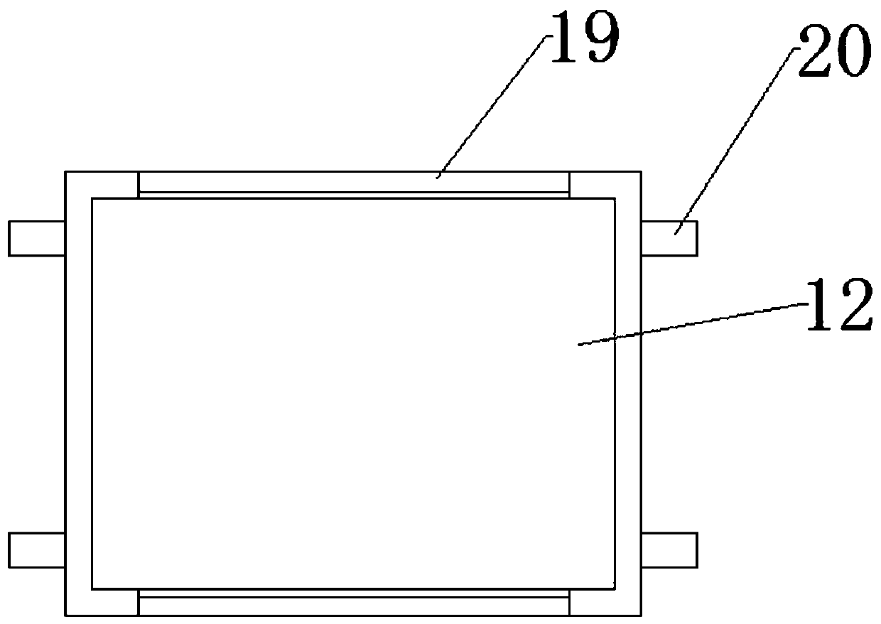 Stir-frying cooling device for sesame seeds