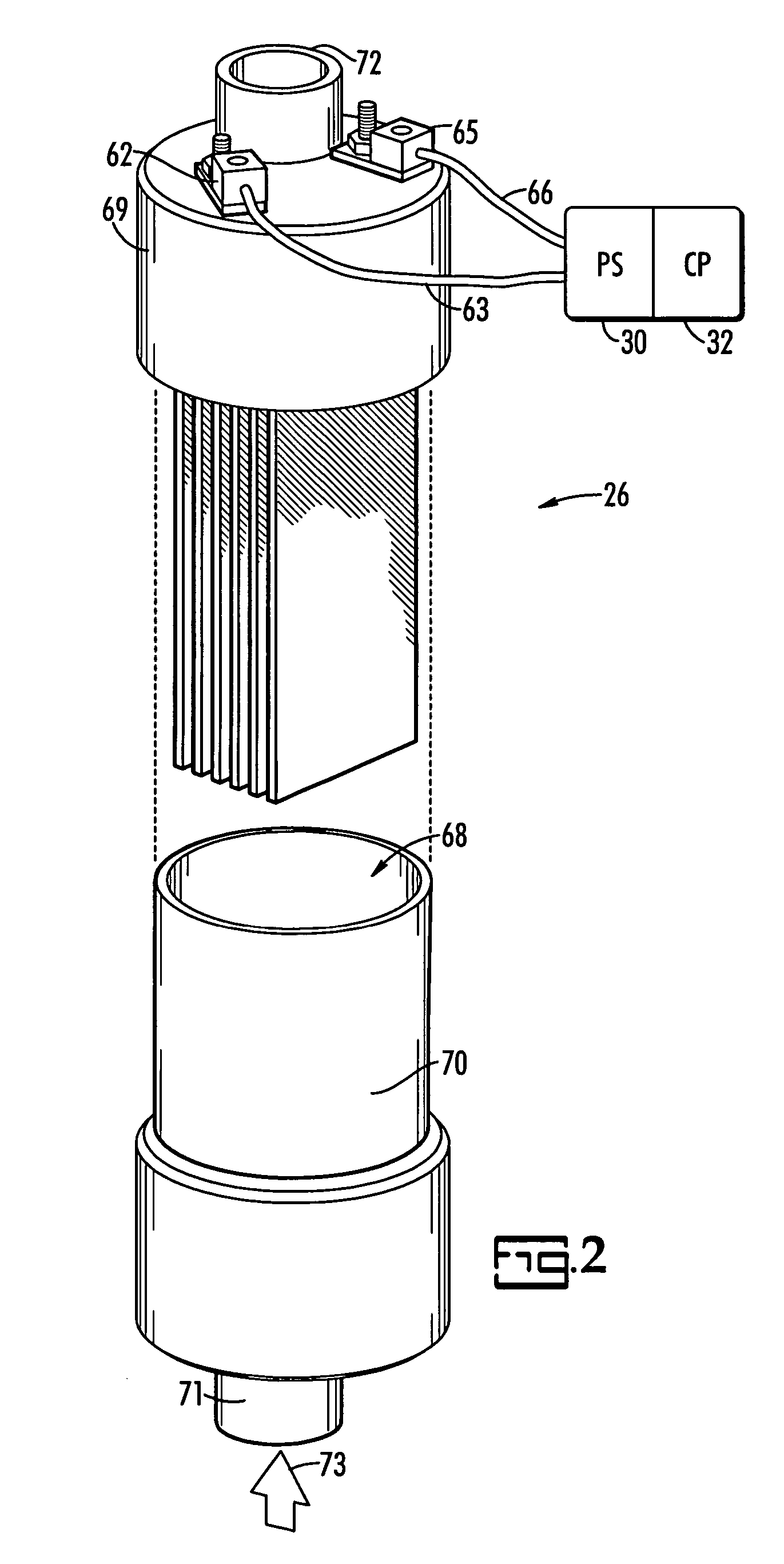 Method and system for treating radioactive waste water